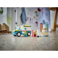 LEGO City 60403 Emergency Ambulance and Snowboarder
