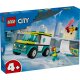 LEGO City 60403 Rettungswagen und Snowboarder