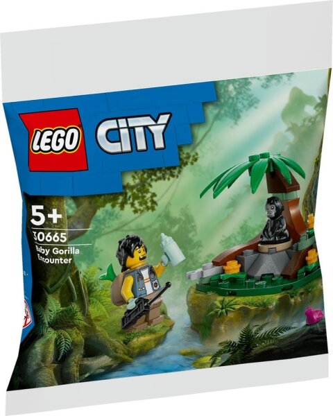 LEGO® City 30665 Dschungelforscher mit Baby-Gorilla