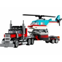 LEGO® Creator 31146 Tieflader mit Hubschrauber