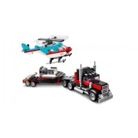 LEGO® Creator 31146 Tieflader mit Hubschrauber