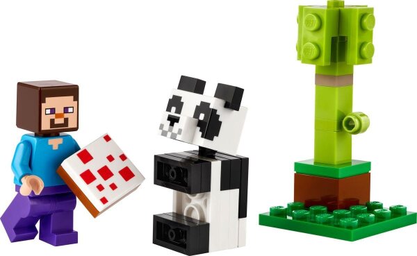 LEGO® Minecraft 30672 Steve mit Baby-Panda