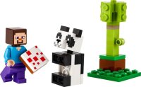 LEGO® Minecraft 30672 Steve mit Baby-Panda &...