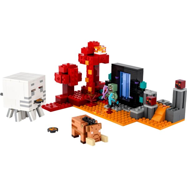 LEGO® Minecraft 21255 Hinterhalt am Netherportal