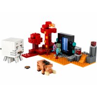 LEGO® Minecraft 21255 Die Expedition zum Netherportal