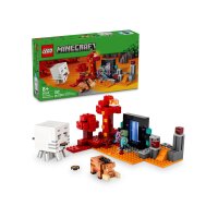 LEGO® Minecraft 21255 Hinterhalt am Netherportal