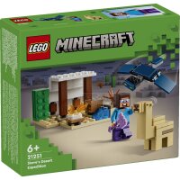LEGO Minecraft 21251 Steves Desert Expedition