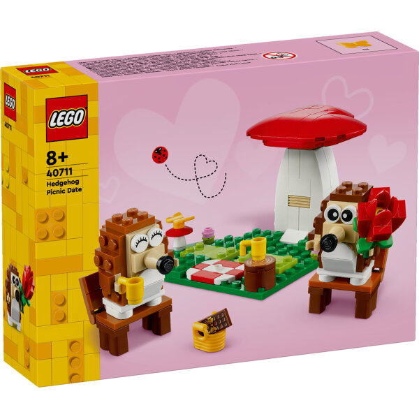 LEGO Iconic 40711 Igel und ihr Picknick-Date
