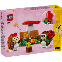 LEGO Iconic 40711 Igel und ihr Picknick-Date