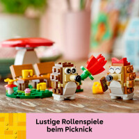 LEGO Iconic 40711 Igel und ihr Picknick-Date