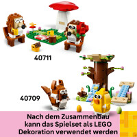 LEGO Iconic 40711 Igel und ihr Picknick-Date