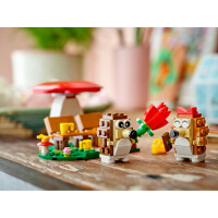 LEGO Iconic 40711 Igel und ihr Picknick-Date