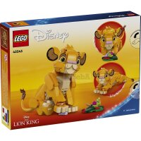 LEGO Disney Classic 43243 Simba, das Löwenjunge des Königs