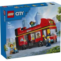 LEGO City 60407 Red Double-Decker Sightseeing Bus
