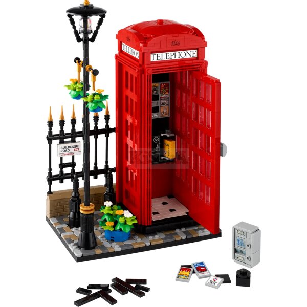 LEGO Ideas 21347 Red London Telephone Box