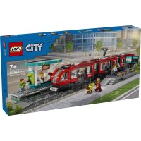 LEGO City 60423 Downtown Tram and Station