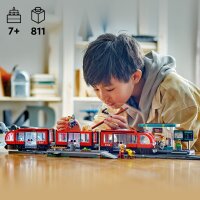 LEGO City 60423 Downtown Tram and Station
