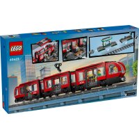 LEGO® City 60423 Straßenbahn mit Haltestelle