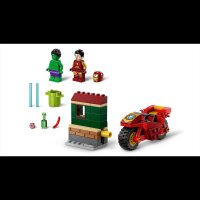 LEGO® Super Heroes 76287 Iron Man mit Bike und der Hulk