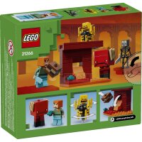 LEGO Minecraft 21266 Das Lava-Duell im Nether