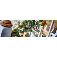 LEGO Iconic 40744 Verschiedene Christbaumanhänger