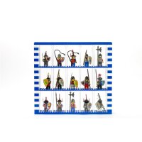 Display Vitrine 6x6 für Deine Minifiguren - 4er Pack