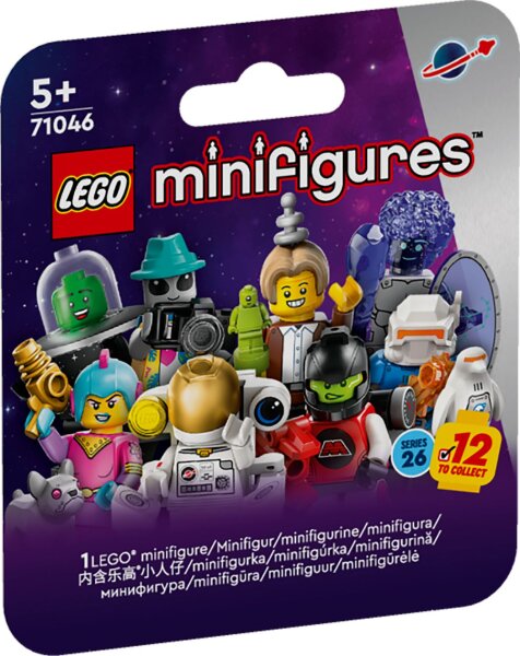 LEGO® Collectable Minifigures 71046 LEGO® Minifiguren Serie 26 (Space) - kompletter Satz