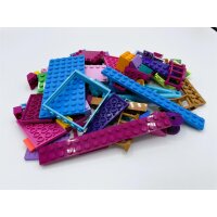 LEGO Friends bulk 1 kg - bricks and tiles in a colorful mix