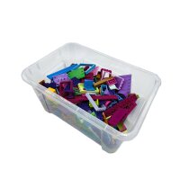 LEGO Friends bulk 1 kg - bricks and tiles in a colorful mix