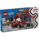 LEGO City 60443 F1 Pit Stop & Pit Crew with Ferrari Car