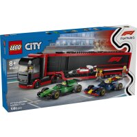 LEGO City 60445 F1 Transporter mit RB20 & AMR24 F1...