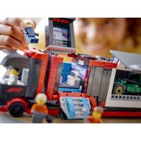 LEGO City 60445 F1 Truck with RB20 & AMR24 F1 Cars