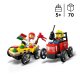 LEGO City 60458 Pizza vs. Fire Truck Race Car Pack