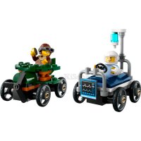 LEGO City 60459 Aeroplane vs. Hospital Bed Race Car Pack